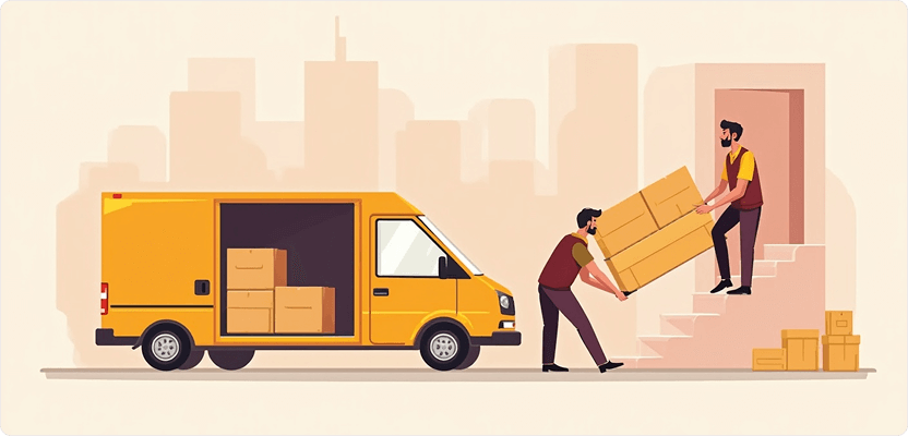 Доставка и качване